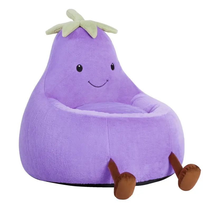 Novarase 31 in & 24 in Kids Memory Foam Bean Bag Chair - Ultra Soft Floor Sofa Furniture with Detach Wash Cover, Toddler Chair, Living Room/Playroom Essential, Cool Kids Gift
