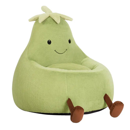 Novarase 31 in & 24 in Kids Memory Foam Bean Bag Chair - Ultra Soft Floor Sofa Furniture with Detach Wash Cover, Toddler Chair, Living Room/Playroom Essential, Cool Kids Gift