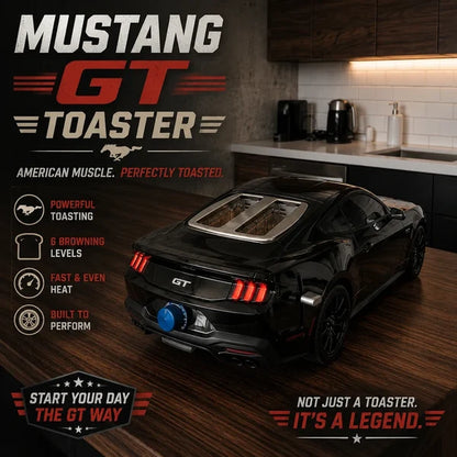 🎁Flash Sale 49% Off⏰️Sports Car Shaped Toaster — American Muscle Breakfast Legend