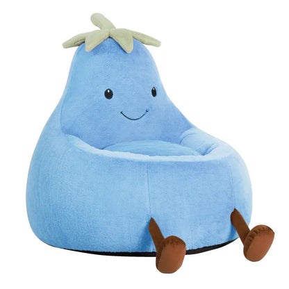Novarase 31 in & 24 in Kids Memory Foam Bean Bag Chair - Ultra Soft Floor Sofa Furniture with Detach Wash Cover, Toddler Chair, Living Room/Playroom Essential, Cool Kids Gift