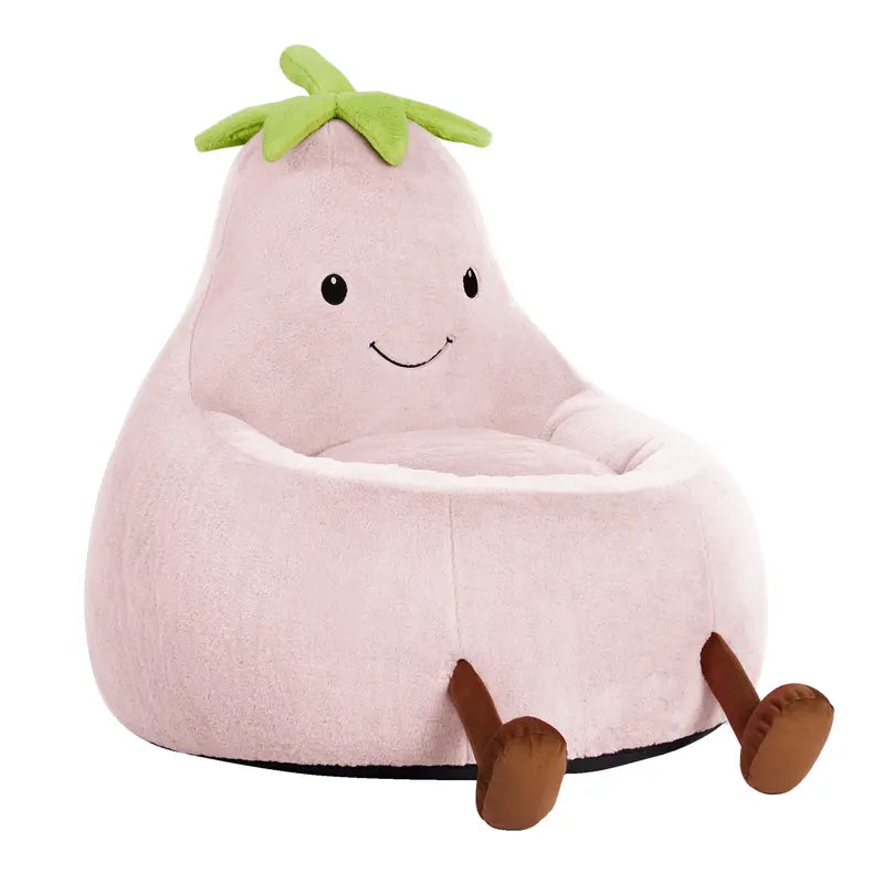 Novarase 31 in & 24 in Kids Memory Foam Bean Bag Chair - Ultra Soft Floor Sofa Furniture with Detach Wash Cover, Toddler Chair, Living Room/Playroom Essential, Cool Kids Gift